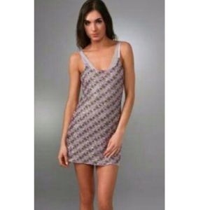 90’s VINTAGE Free People Crochet slip dress